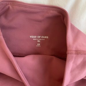 Year of ours size xs ruffle shorts legging